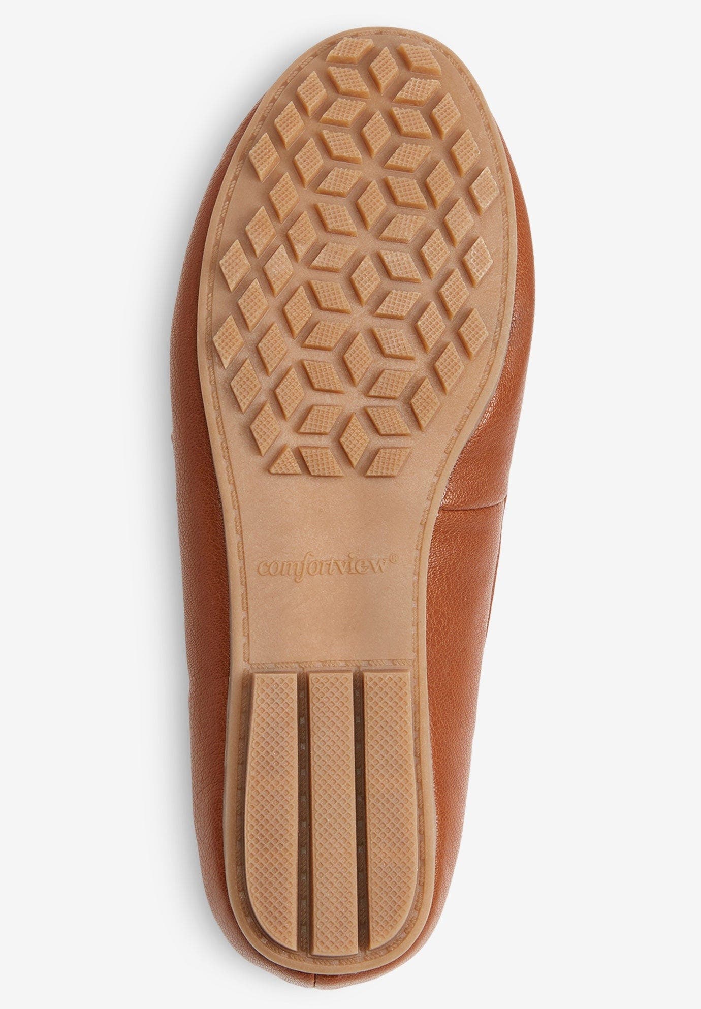 Comfortview The Ridley Slip On Flat, Alternate, color, Black