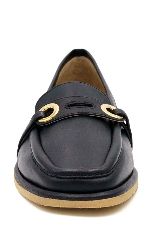 Amalfi By Rangoni Generosa Penny Loafer In Black Vaporr