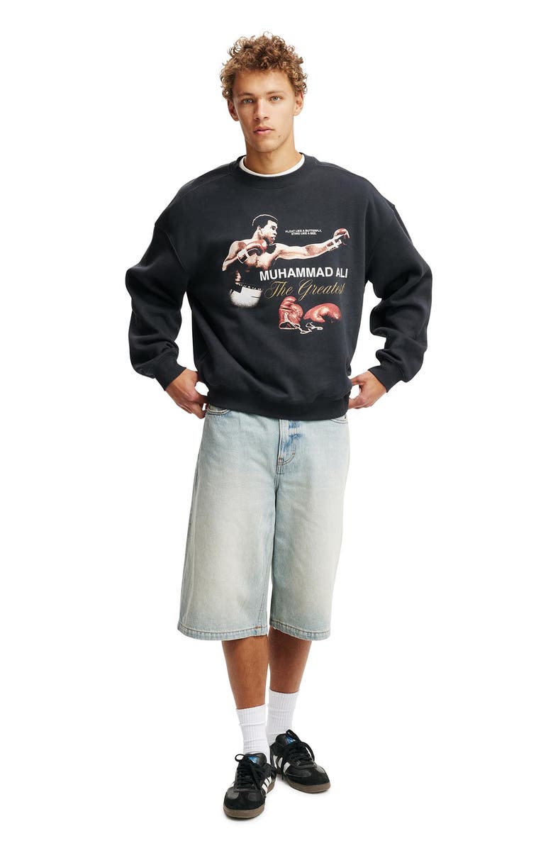 Cotton On Ali Box Fit Crew Sweater, Alternate, color, 