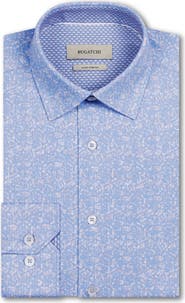 Bugatchi Jimmy OoohCotton® Abstract Print Button-Up Shirt