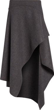Diotima Belnavis Asymmetric Wool Skirt
