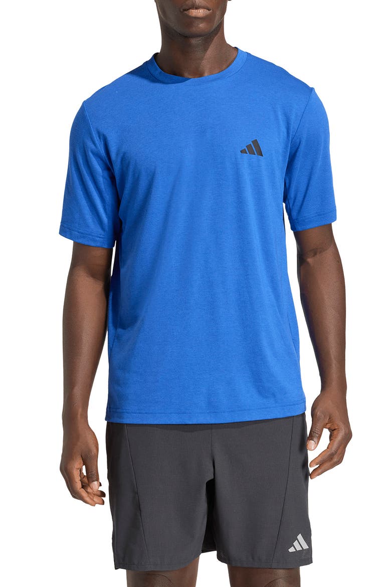 Performance Logo T-Shirt, Main, color, TEAM ROYAL BLUE