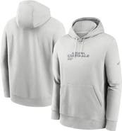 Nike Men's Nike Gray Arizona Cardinals Edge Pack French Terry Club Pullover Hoodie