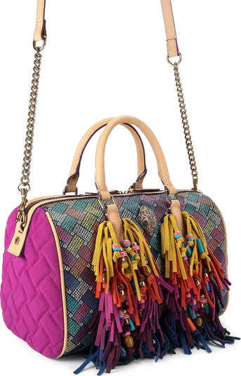 Kensington Boston Fringe Duffle Bag