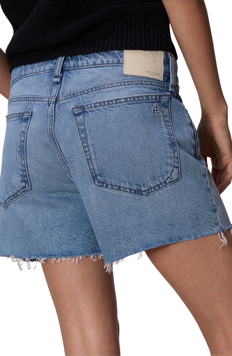 rag & bone Dre Low Rise Cutoff Denim Shorts, Alternate, color, Amal