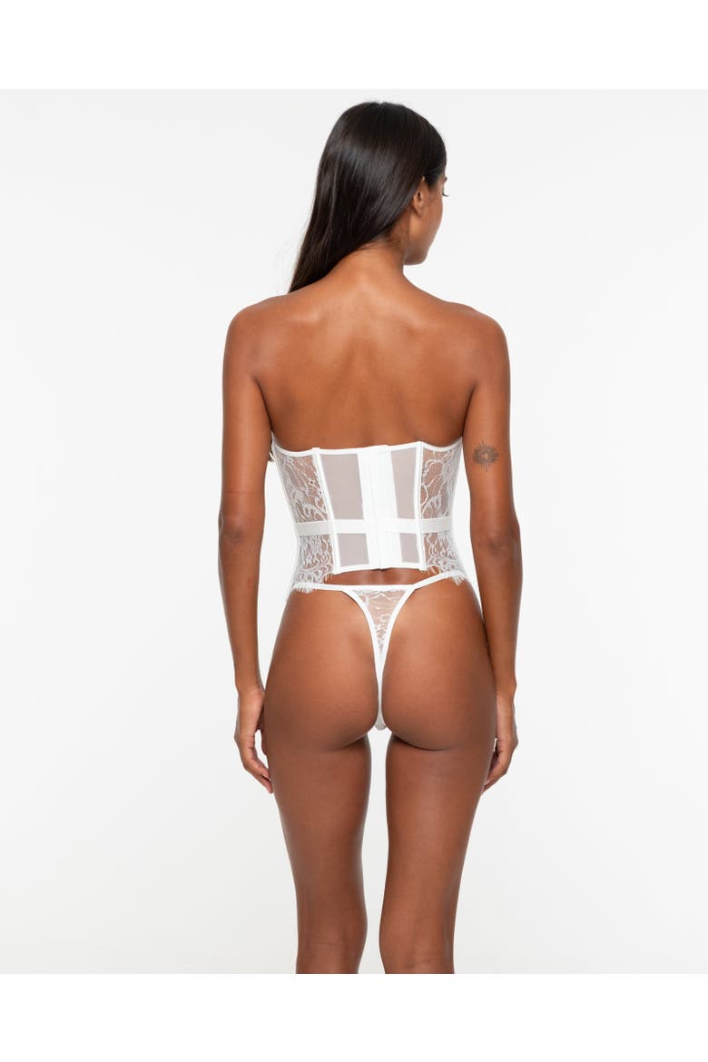 Emelina Corset, Alternate, color, White
