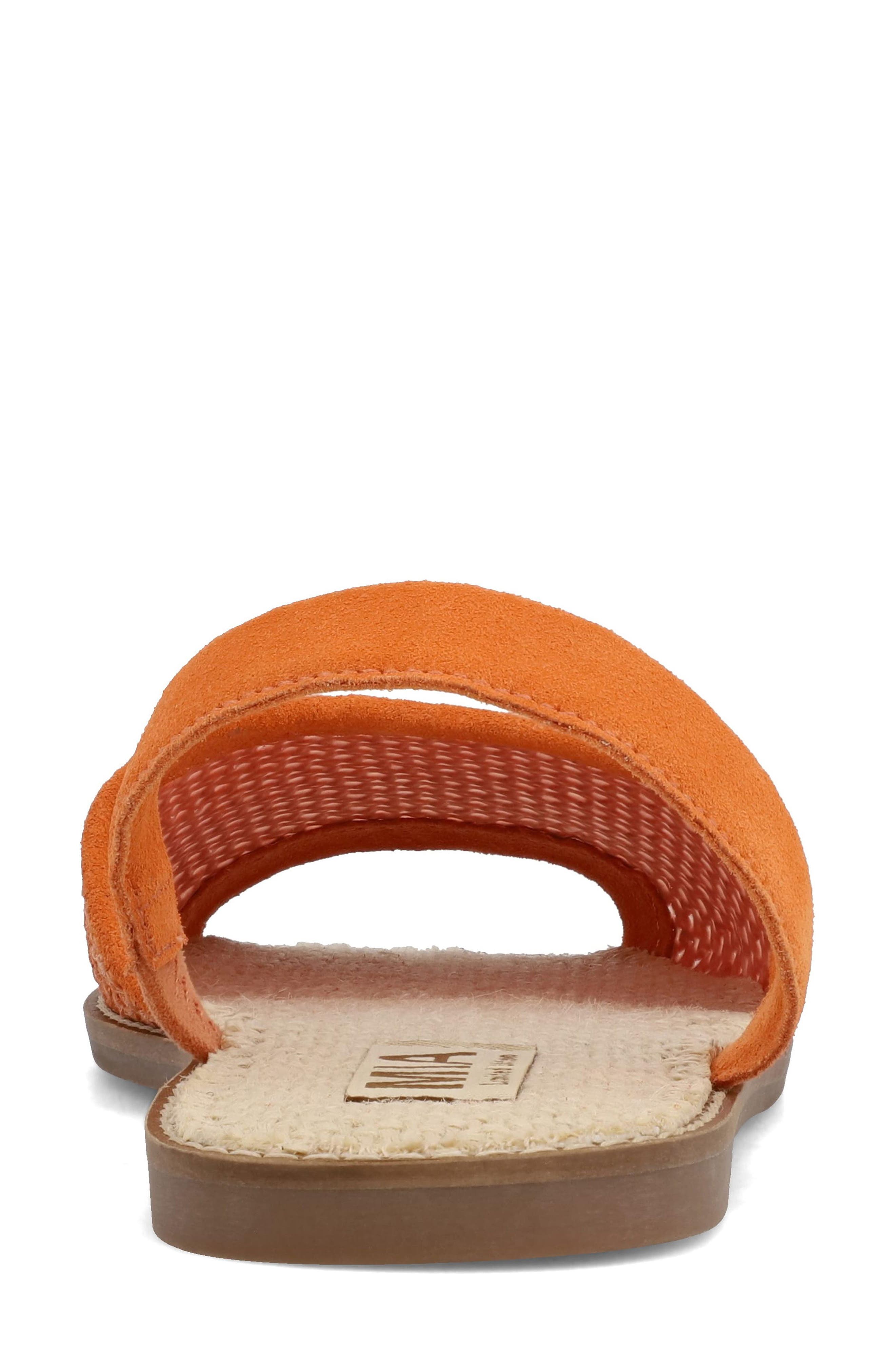Brazil Slingback Sandal, Alternate, color, BURNT ORANGE WOVEN