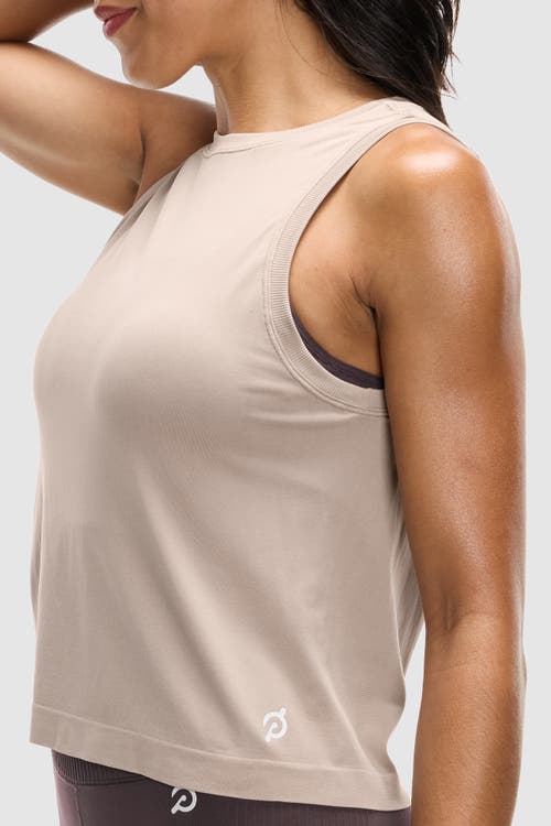 Peloton Seamless Tank In Sand