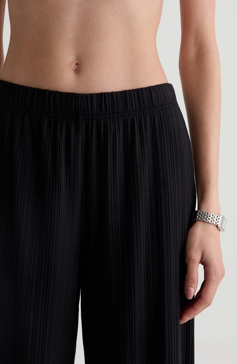 AG Koda Crinkle Wide Leg Pants, Alternate, color, 