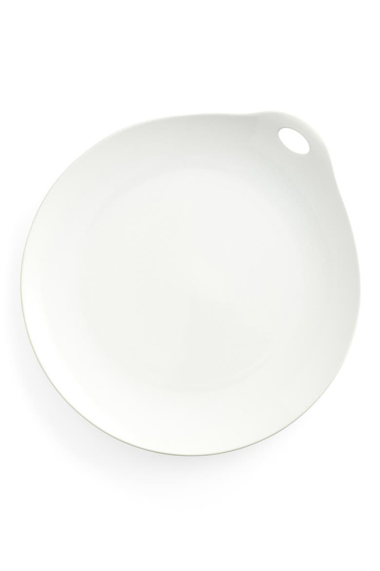 Portables Round Platter, Main, color, WHITE