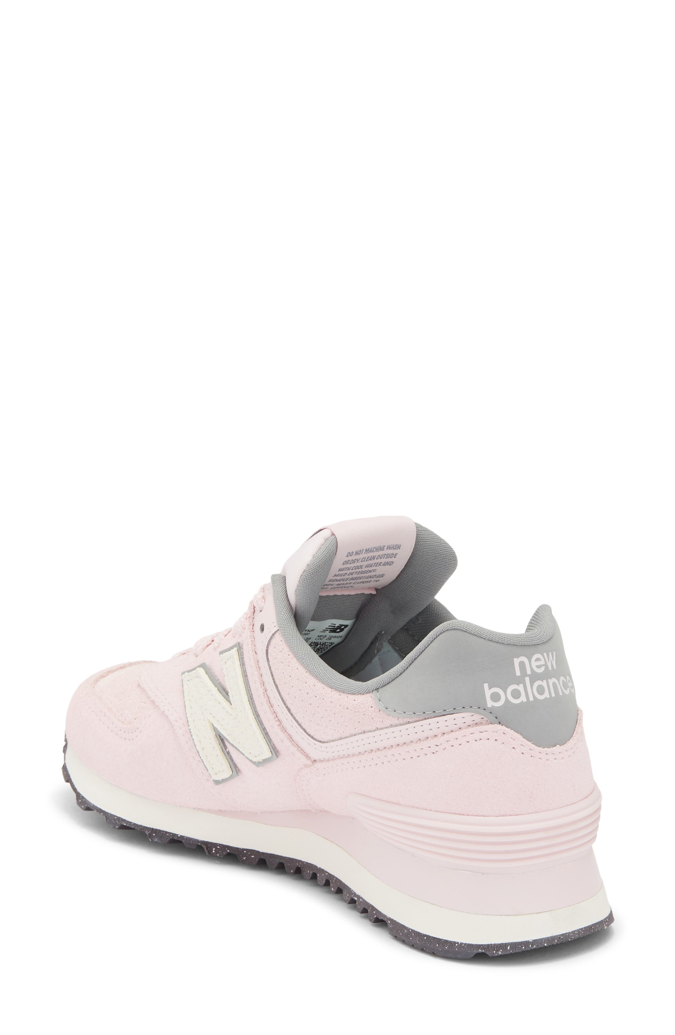 New Balance 574 Running Sneaker, Alternate, color, Rose Sugar/ Sea Salt
