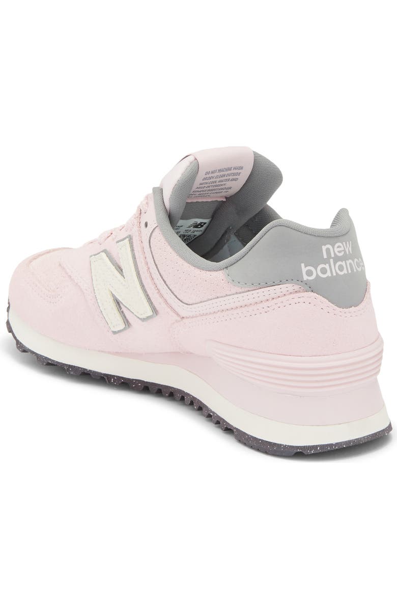 New Balance 574 Running Sneaker, Alternate, color, Rose Sugar/ Sea Salt