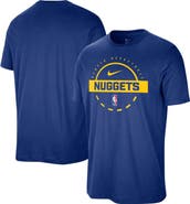 Nike Men's Nike Blue Denver Nuggets Authentic Practice T-Shirt