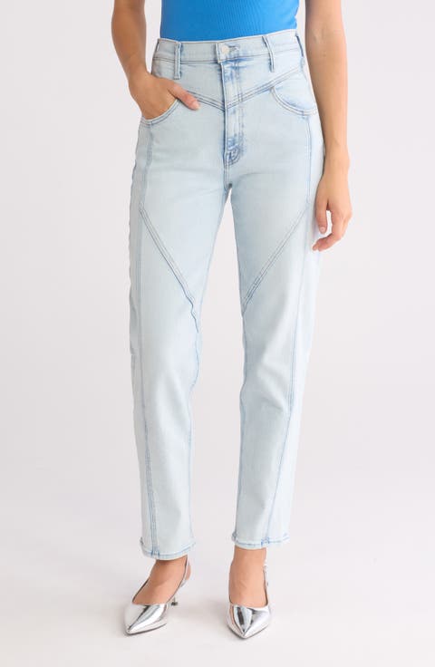 Pointy Study Nerdy High Waist Jeans (Glamour Shot)