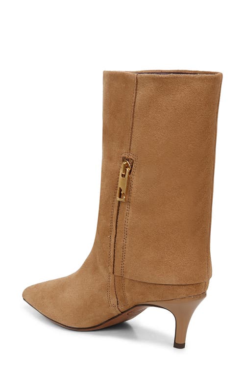 Franco Sarto Alberta Mid Shaft Boots In Taupe