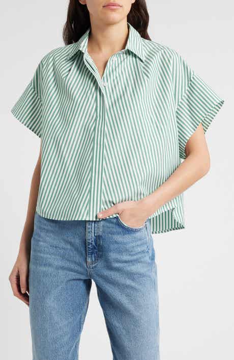 rag & bone Martha Stripe Poplin Shirt