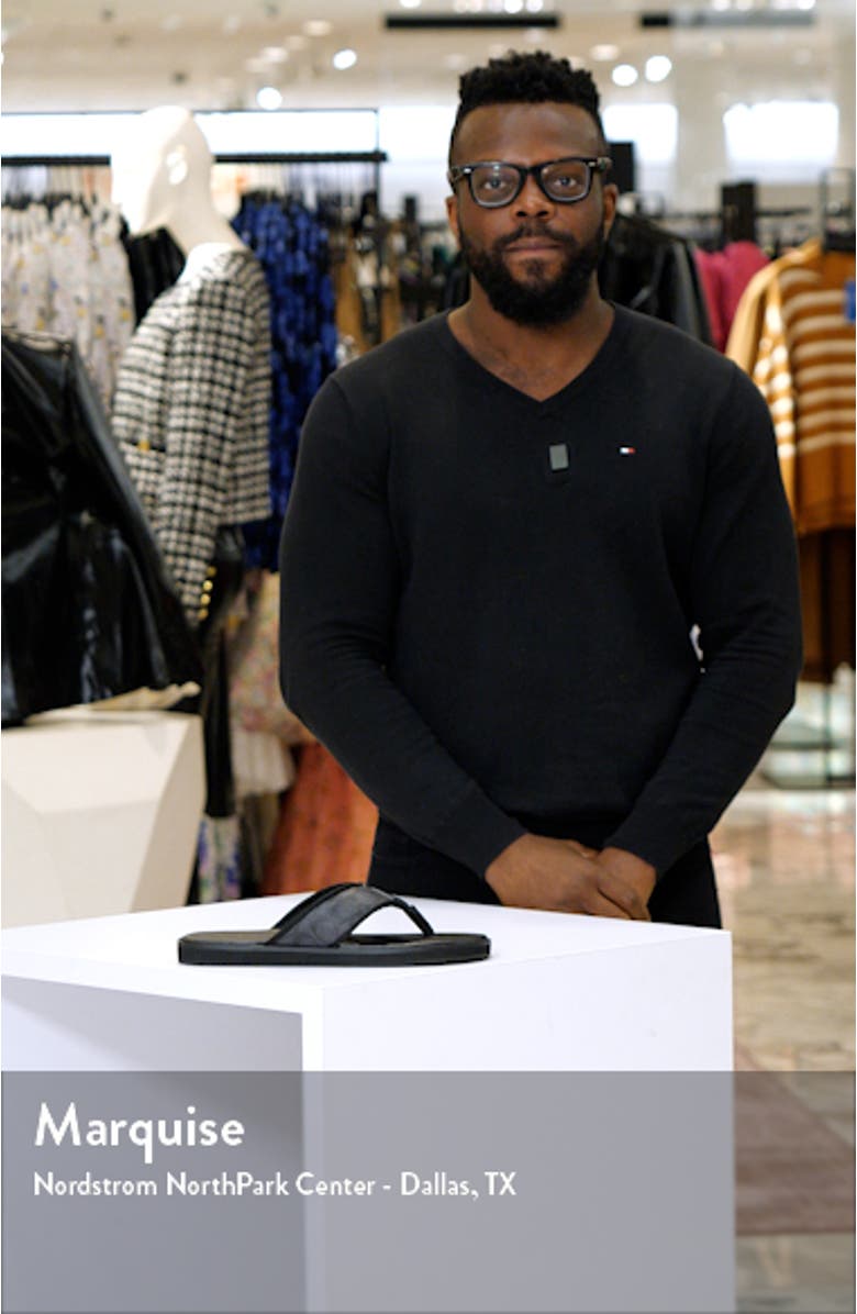 Signature Jacquard Flip Flop, sales video thumbnail