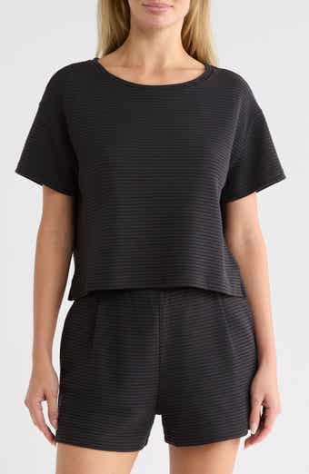Charter Cruise Boxy Ottoman Knit Top