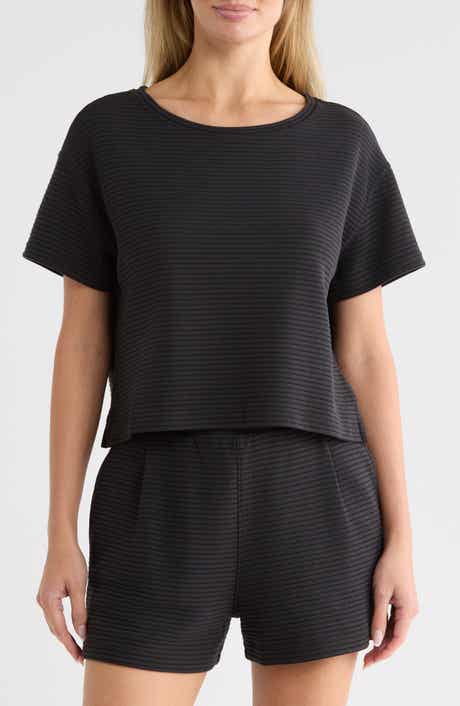Charter Cruise Boxy Ottoman Knit Top