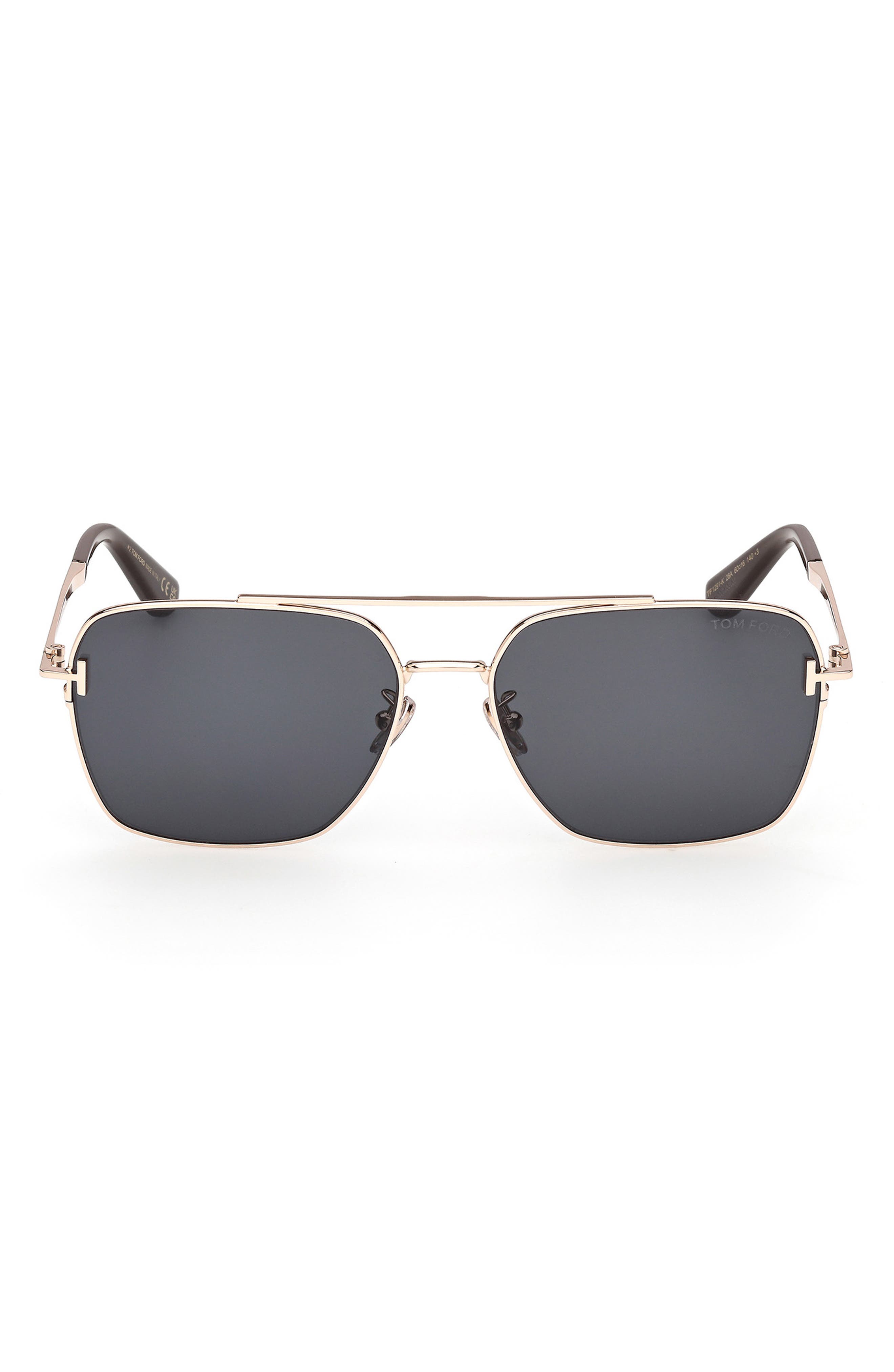 SHINY ROSE GOLD / SMOKE LENS