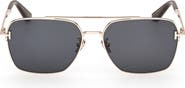 TOM FORD 60mm Navigator Sunglasses