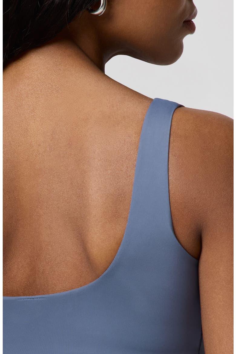 Soft Flex Square Neck Bralette, Alternate, color, GRISAILLE