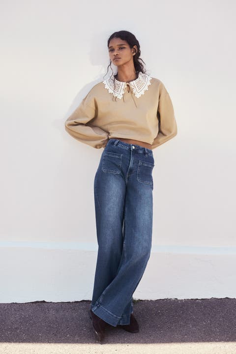 Wide High Waist Jeans