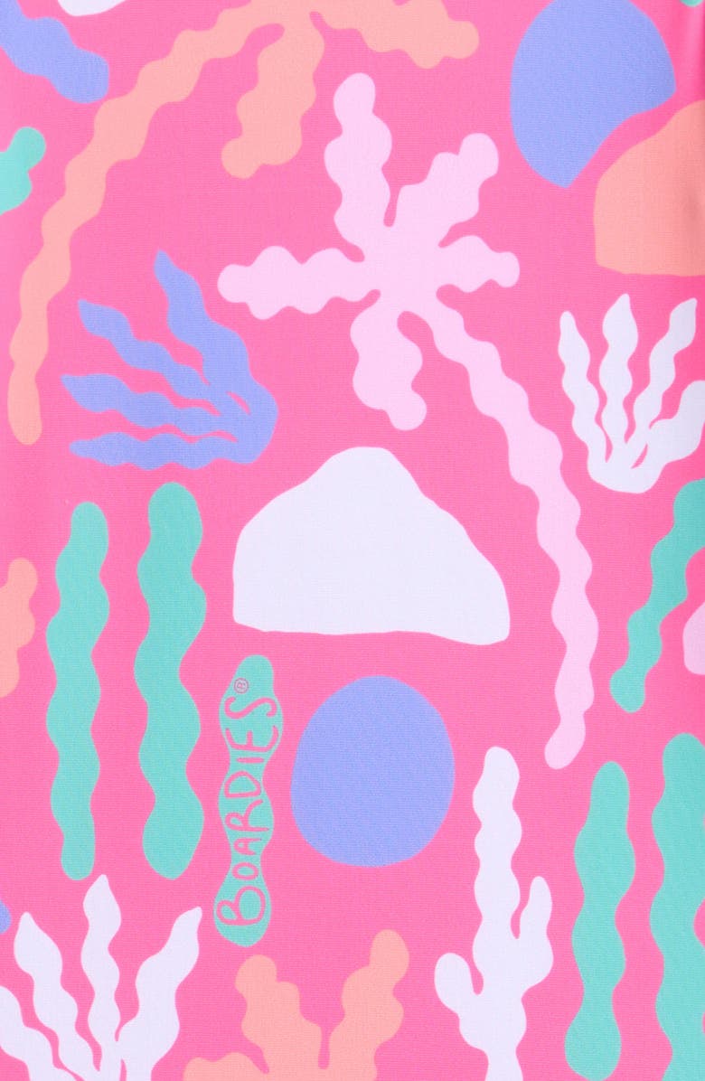 Boardies Kids' Palm Springs Ruffles One-Piece Swimsuit, Alternate, color, Pink