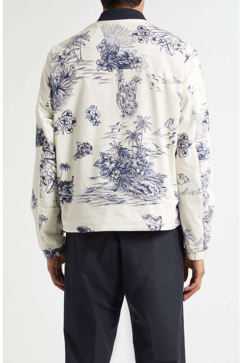 Achensee Reversible Bomber Jacket, Alternate, color, BLUE