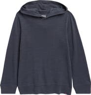 Faherty Kids' Slub Cotton Hoodie