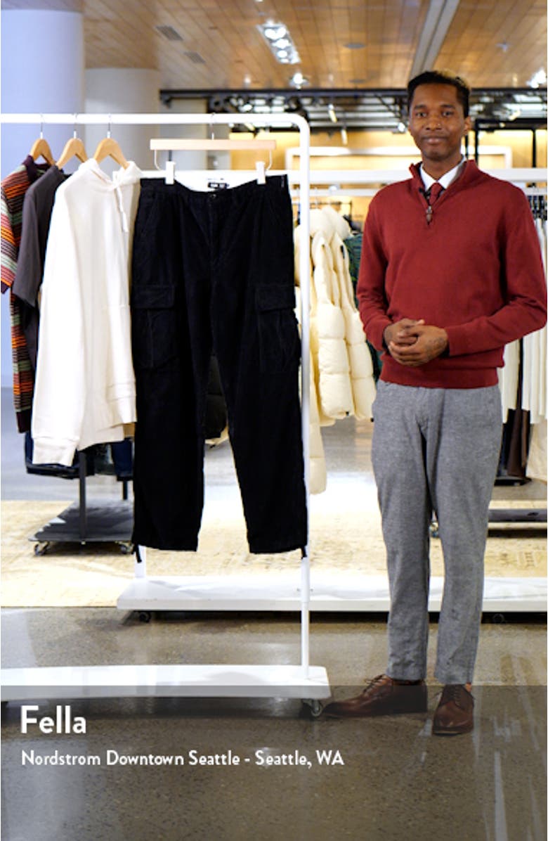 Service Loose Fit Corduroy Cargo Pants, sales video thumbnail