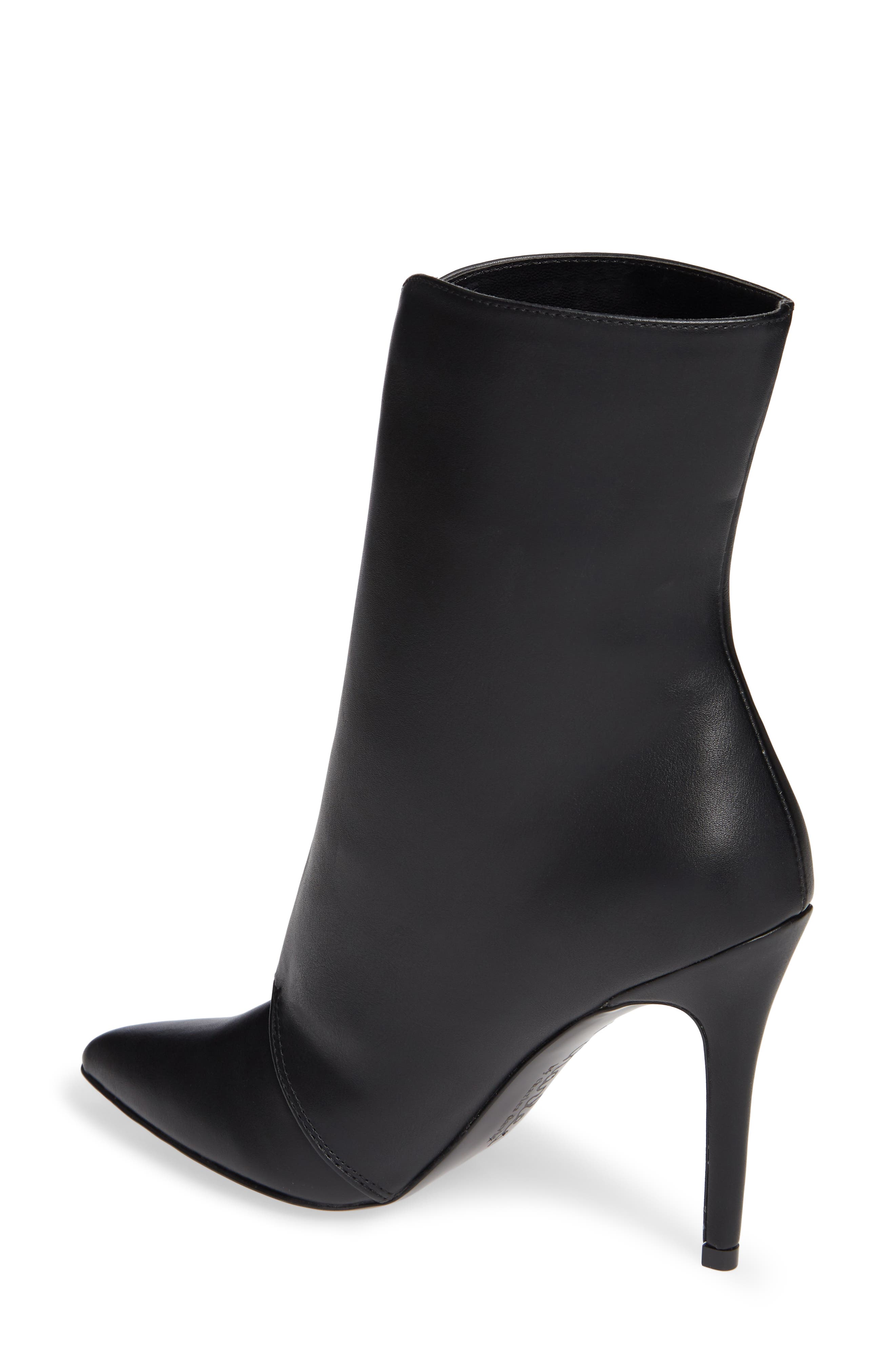 Charles by Charles David Pistol Crystal Embellished Pointy Toe Bootie, Alternate, color, 