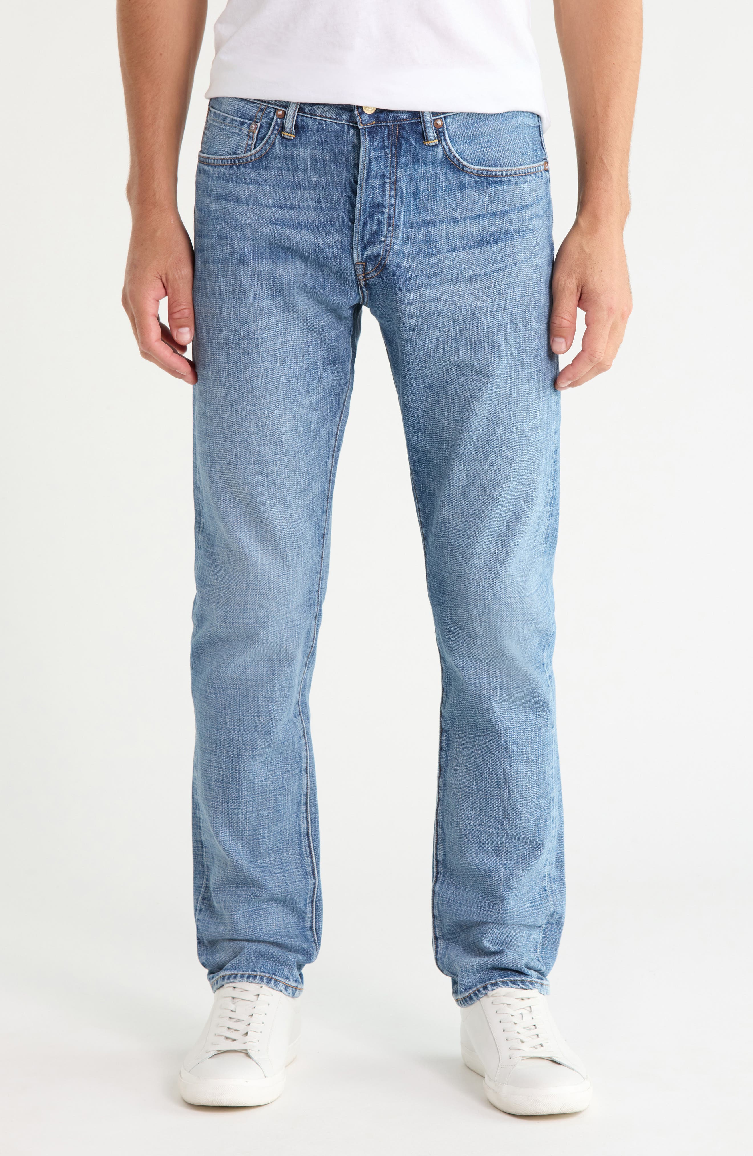 The Seven Continents The Charlie Slim Straight Leg Jeans (Men) | Nordstrom