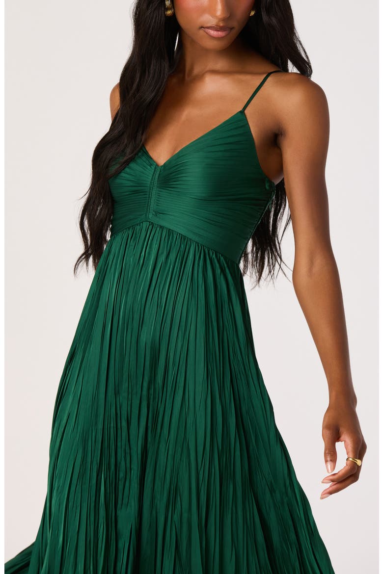 Maeve Midi Dress, Alternate, color, HUNTER GRN