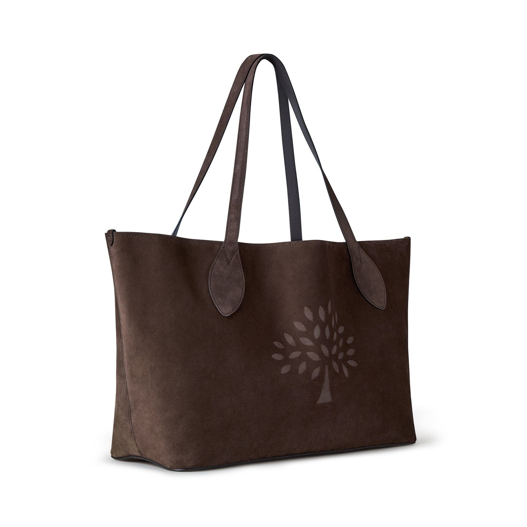 Mulberry Oversized Suede Tree Tote, Alternate, color, 