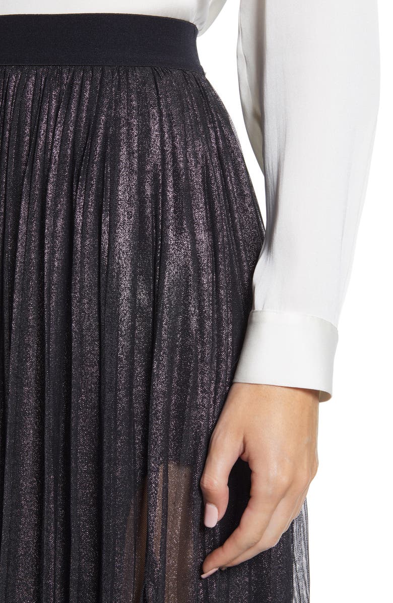 Sanctuary Timeless Pleated Midi Skirt, Alternate, color,