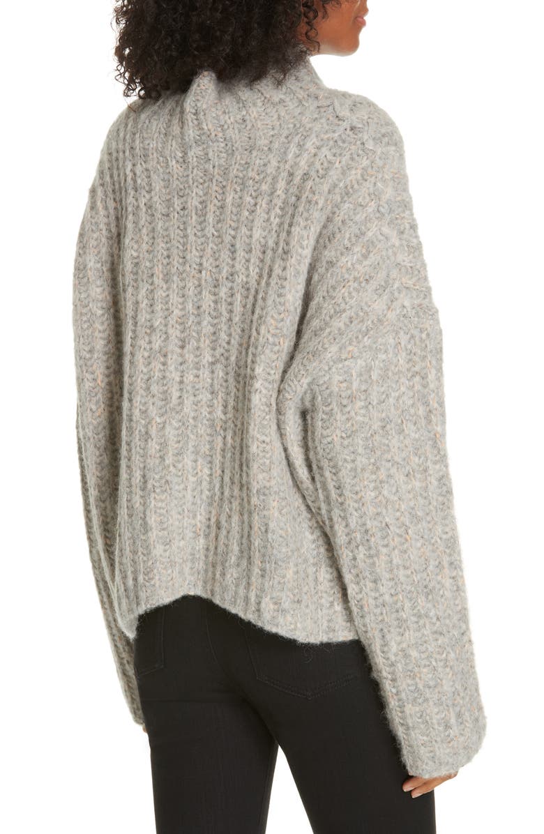 La Ligne Funnel Neck Sweater, Alternate, color, 