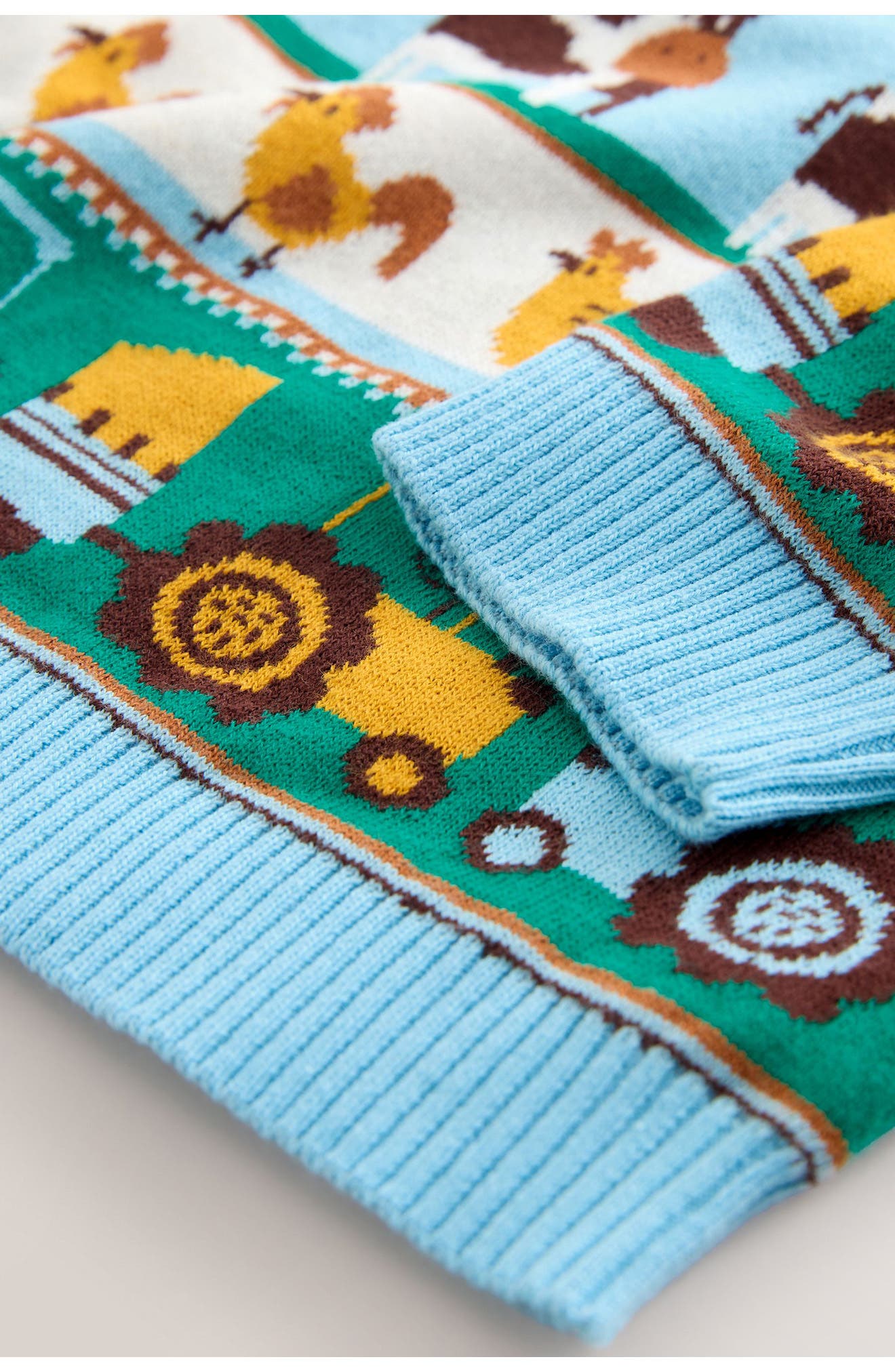 NEXT Kids' Farm Fair Isle Sweater — фото 7