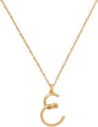 Kate Spade New York initial pendant necklace
