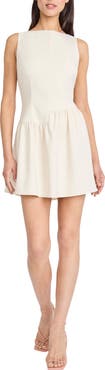 Donna Morgan Asymmetric Skirt A-Line Minidress
