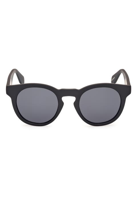 48MM Round Sunglasses