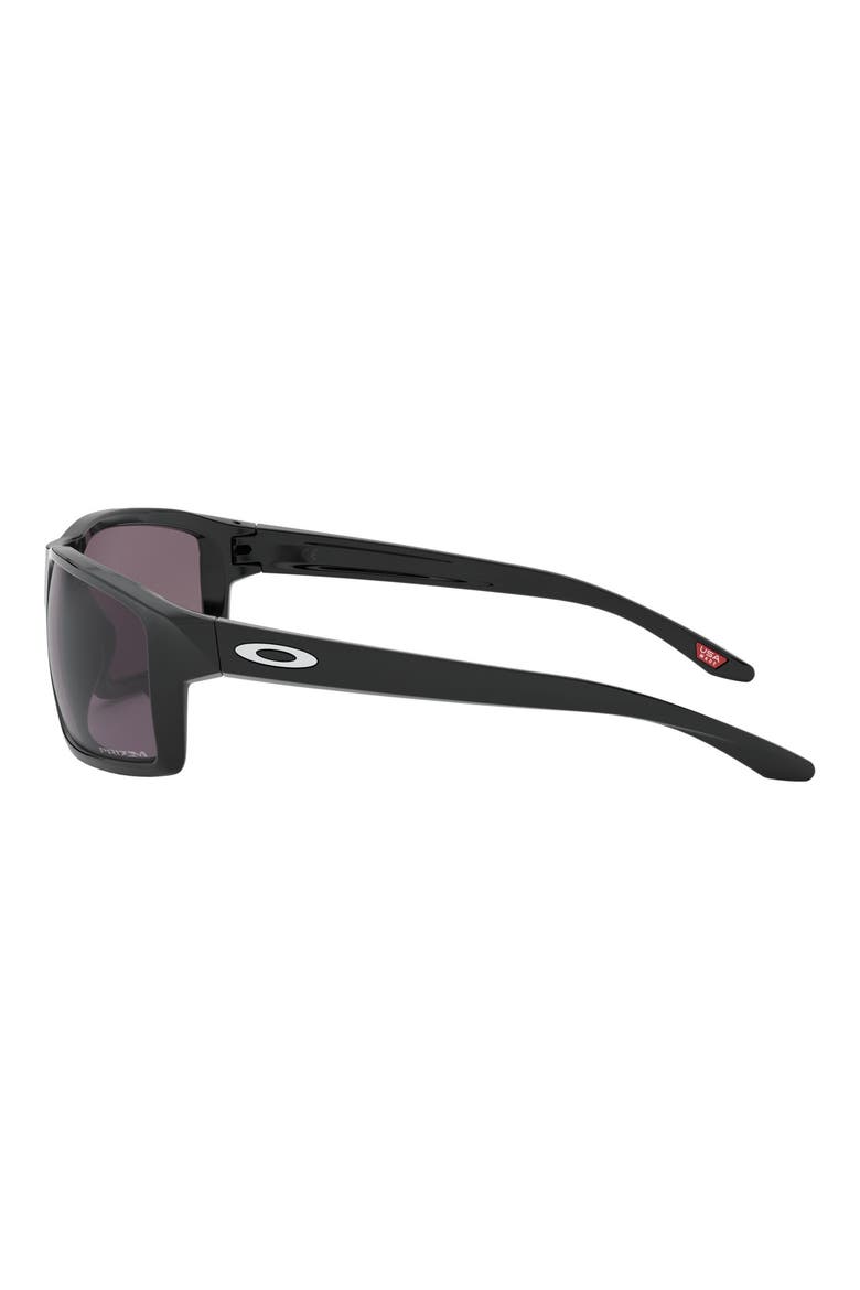 Gibston 61mm Wrap Sunglasses, Alternate, color, BLACK