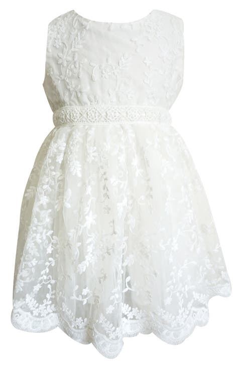 Floral Embroidered Dress (Baby)