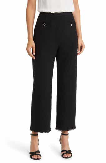 Ted Baker London Katyyt Bouclé Straight Leg Ankle Pants
