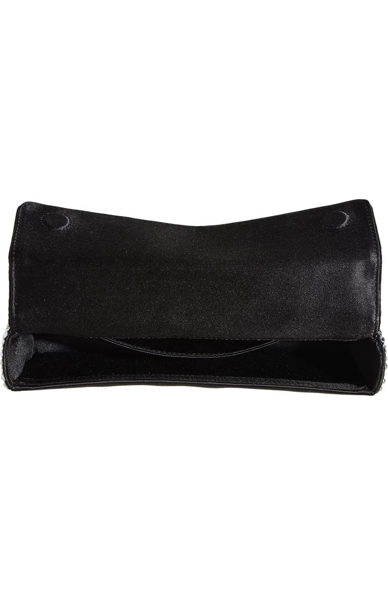 L’alingi Malika Crystal Embellished Jewel Handle Clutch, Alternate, color,