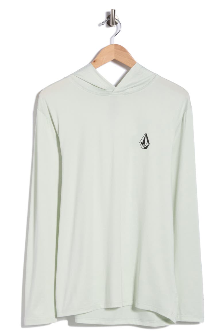 Deathly Stones Hooded Sun Shirt, Alternate, color, CLOUD BLUE