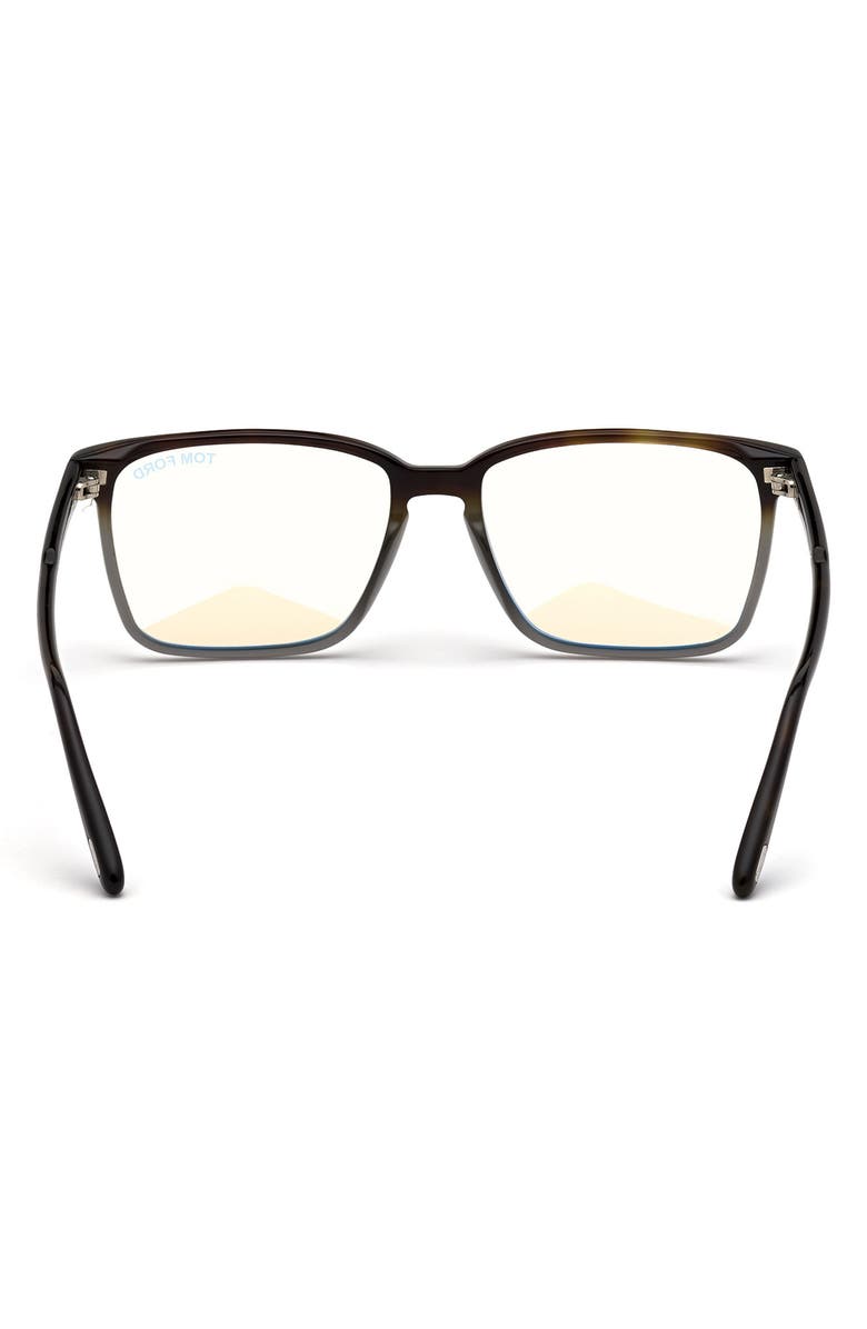 TOM FORD 54mm Blue Light Blocking Glasses, Alternate, color, 