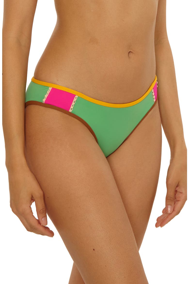 Maldives Hipster Bikini Bottoms, Alternate, color, SEA GRASS