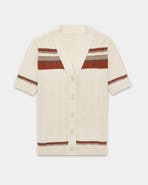 Fortela Clarisse Striped Cardigan