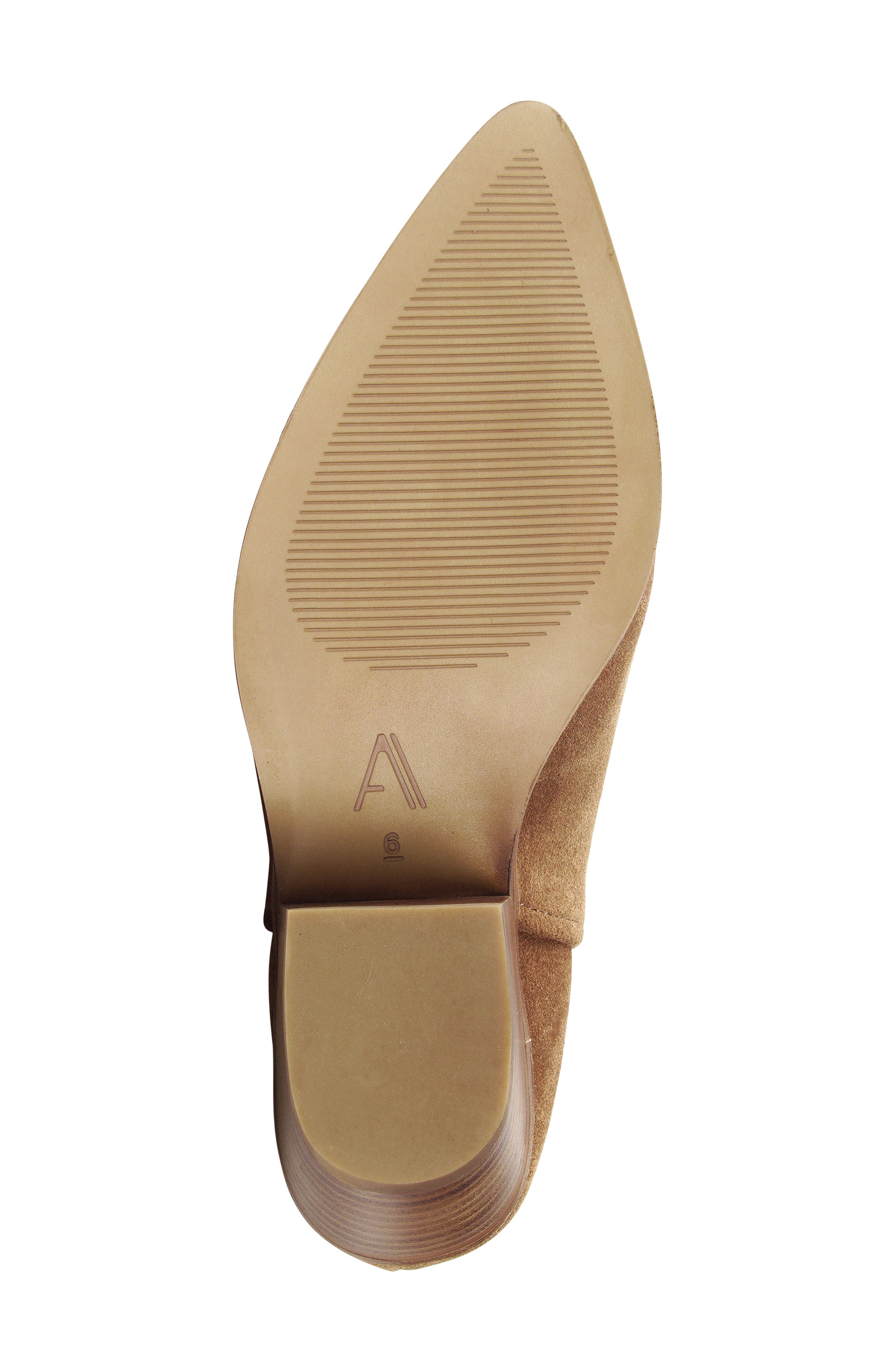 Izzy Western Boot, Alternate, color, KHAKI SUEDE